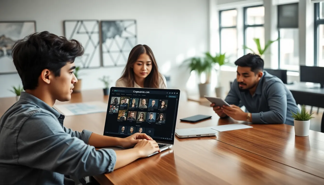 professionals collaborating on character creation for Crusader Kings II.